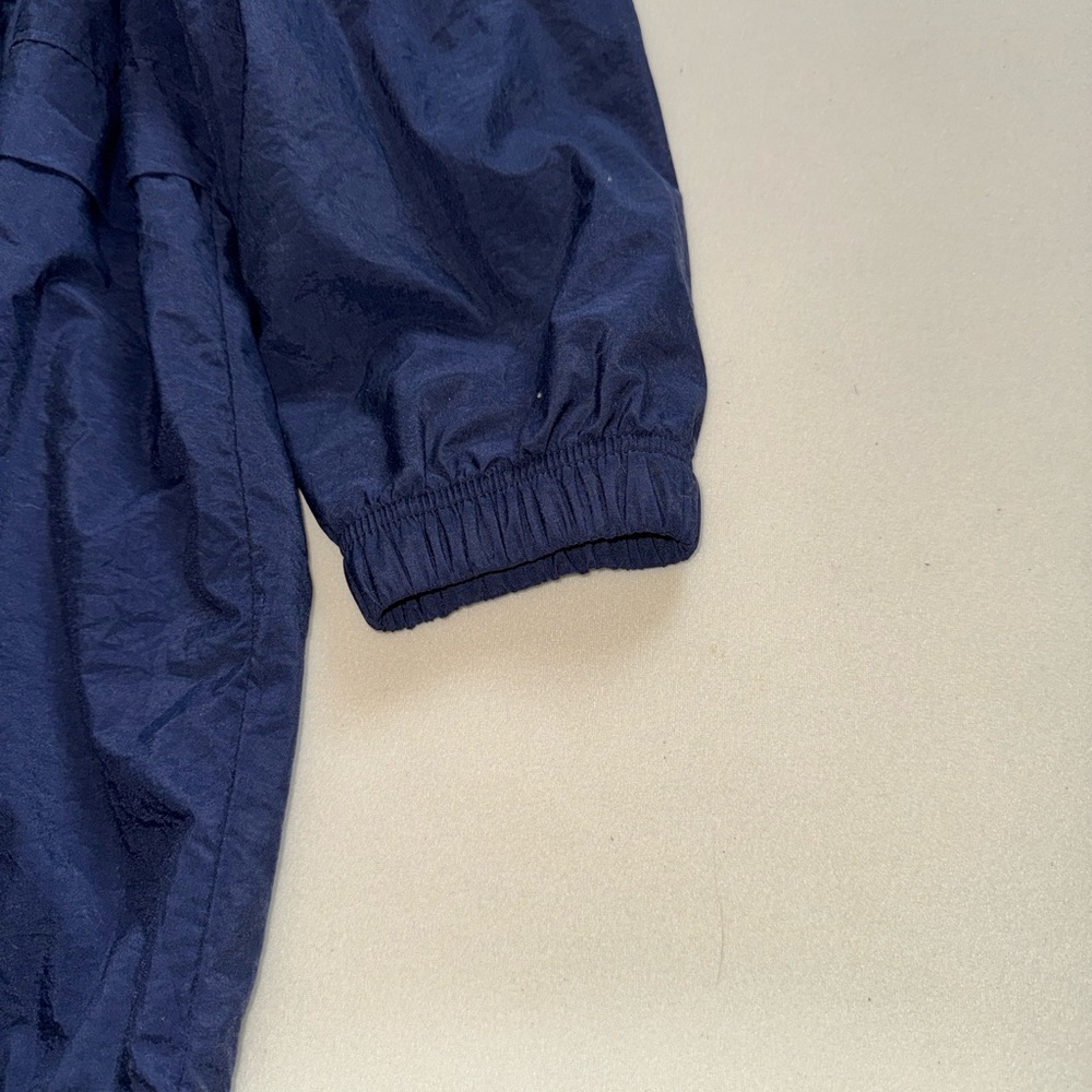 Catalina Kids Navy Raincoat with Colorful Stripes - Picture 9 of 9